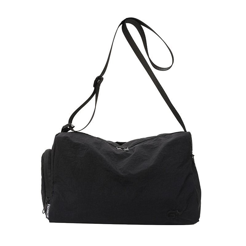 Moda coreana ligera simple ocio de gran capacidad de hombro mochila de caída de otoño nuevo estilo de alta sensación bolso de mano