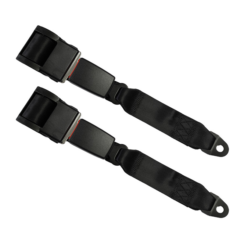 Semi-automatic retractor seat belt two-point car base safety belt school bus modified pallet cargo binding belt