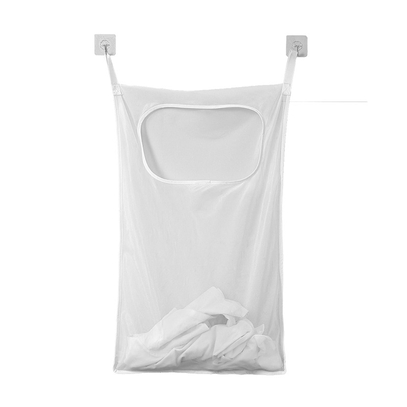 bolsa colgante de almacenamiento detrás de la puerta doméstica para baño colgante tipo cesta de almacenamiento de ropa sucia juguetes cesto de ropa sucia