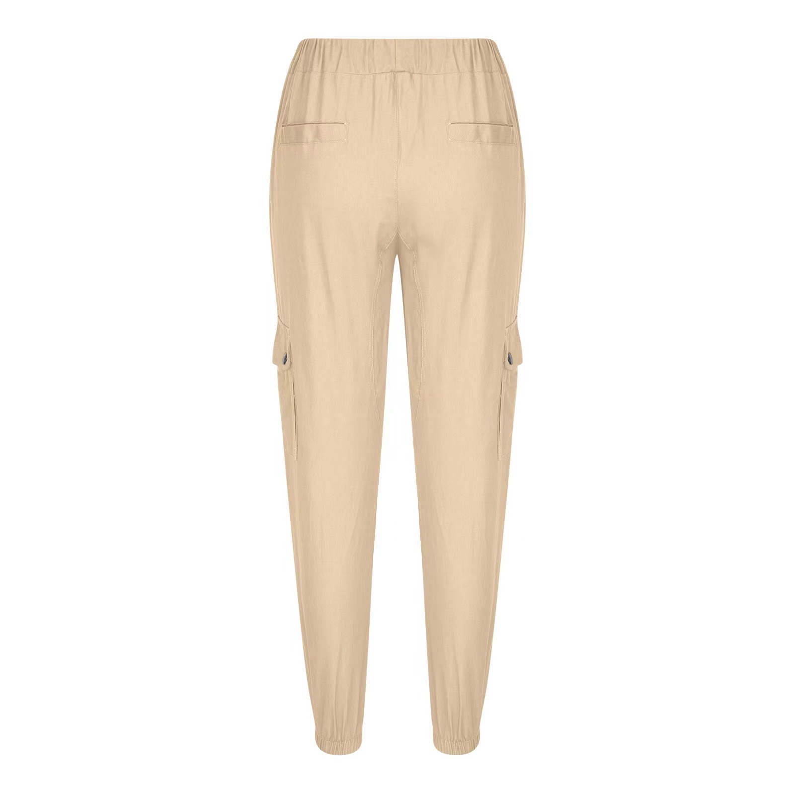 Autumn New Men's Cargo Pants Mens Overalls Multi-pockets Solid Color Pants Trousers Slim Fit Jogging_voghion.com