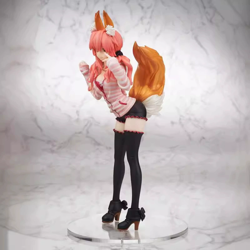 Аниме Fate/EXTRA CCC Кастер Обычный облик Вер. Тамамо Мей Звериные уши Кастер Повседневная одежда Фигура