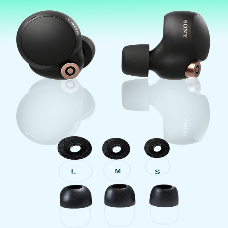 The New Model Is Suitable for Sony Earbuds Wf-1000Xm4 Xm5 Earphone Covers, In-Ear Memory Foam Earbud Covers, Ear Caps