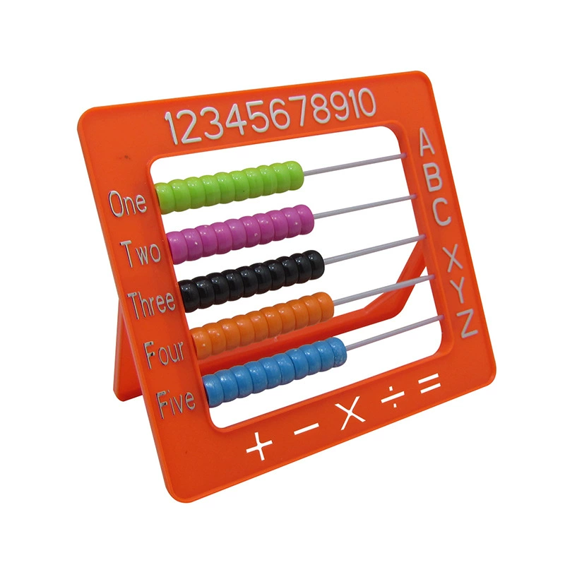 Plastic toy, stationery, children's abacus for elementary school students for teaching maths, early education