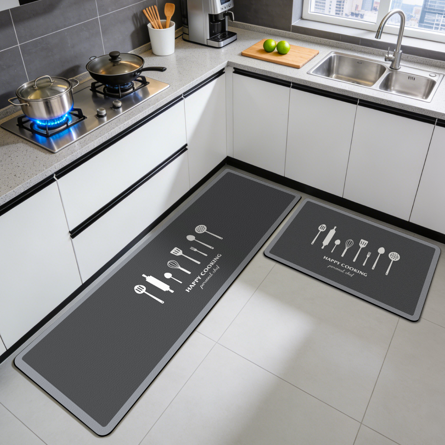 Oil absorption non-slip carpet, doormat for home use, water absorbent