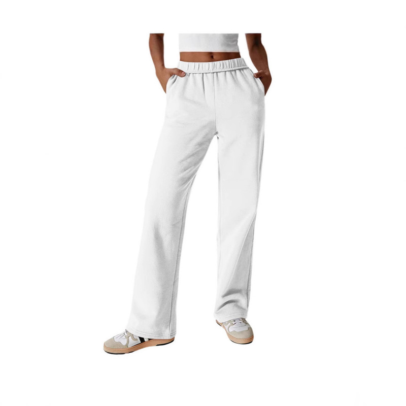 Cross-Border 2026 European and American New Style Sports Sweatpants, Comfortable and Breathable Elastic Waist Yoga Pants, Jogging Sports Long Pants Wholesale Cross-Border 2026 European and American New Style Sports Sweatpants, Comfortable and Breathable Elastic Waist Yoga Pants, Jogging Sports Long Pants Wholesale