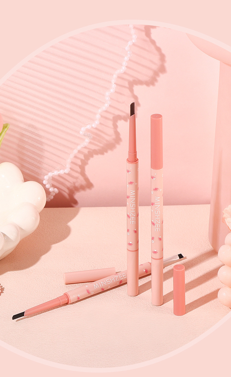Mingxi Zhi Blade Brush eyeliner Gel Pen does not smudge and lasts long. Beginner's double-head eyeliner pen, waterproof and sweat-proof, women cross-border undefined