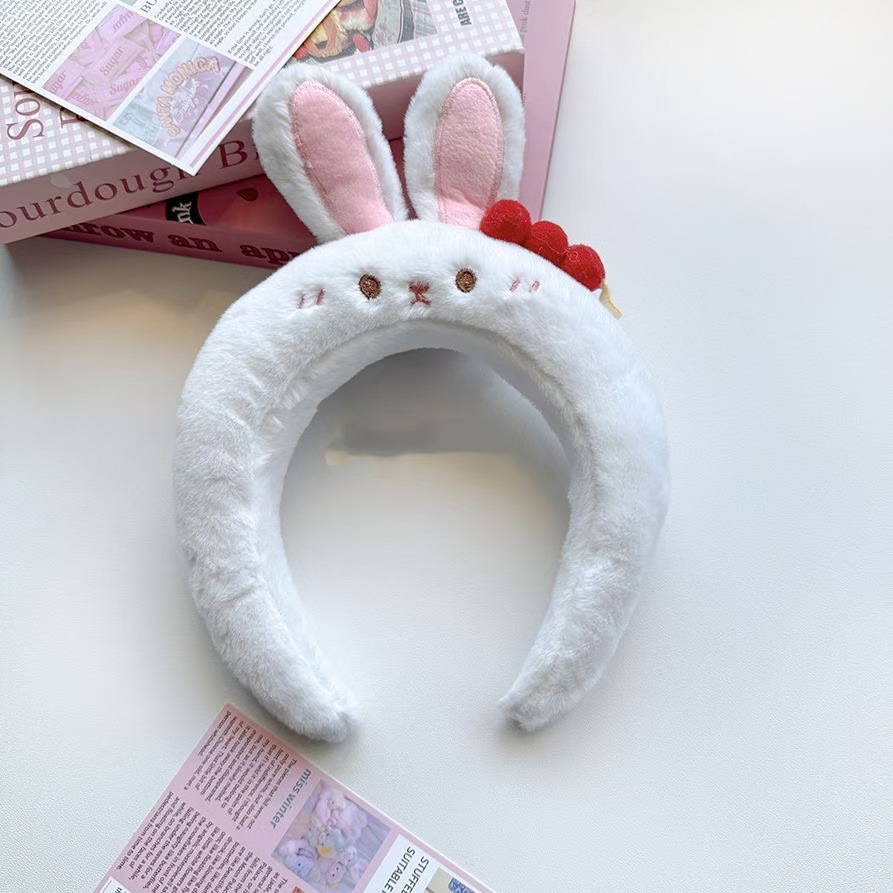 Estrellas de esponja extrañas lindas mujeres lavado de la cara máscara de presión de cabello maquillaje fotos otoño invierno joyas para el cabello