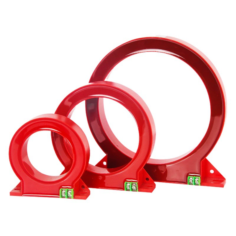 Трансформатор тока нулевой последовательности Электрический пожарный мониторинг сигнализация обнаружения остаточного тока трансформатор утечки квадрат