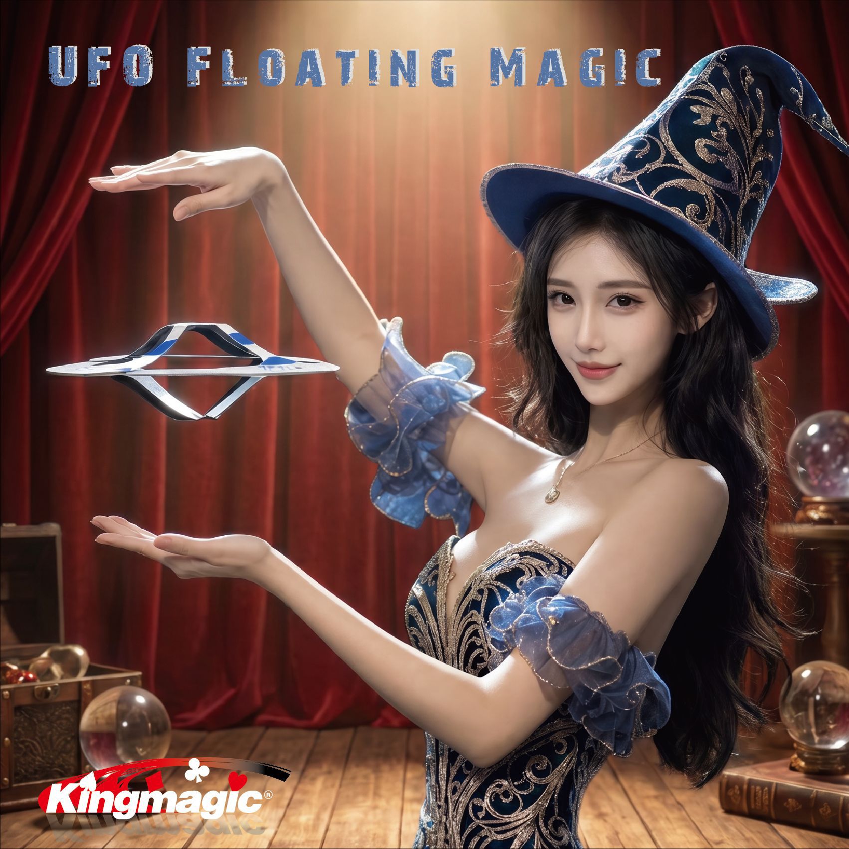 UFO suspended magic floating fly sale kingmagic floating magic props…