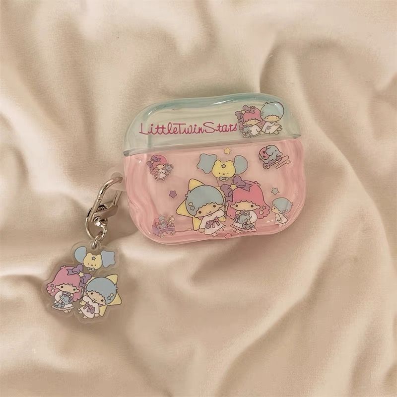 Cartoon contrast Gemini para airpodspro2 / 3 estuche de auriculares bluetooth AirPods4 generación estuche 5 image 2
