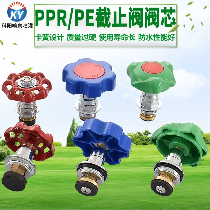 PPR20 подъемный 4-точечный запорный клапан запорный клапан 405063 латунный клапан без стенки 32 сердечник клапана 25 сердечник запорного клапана