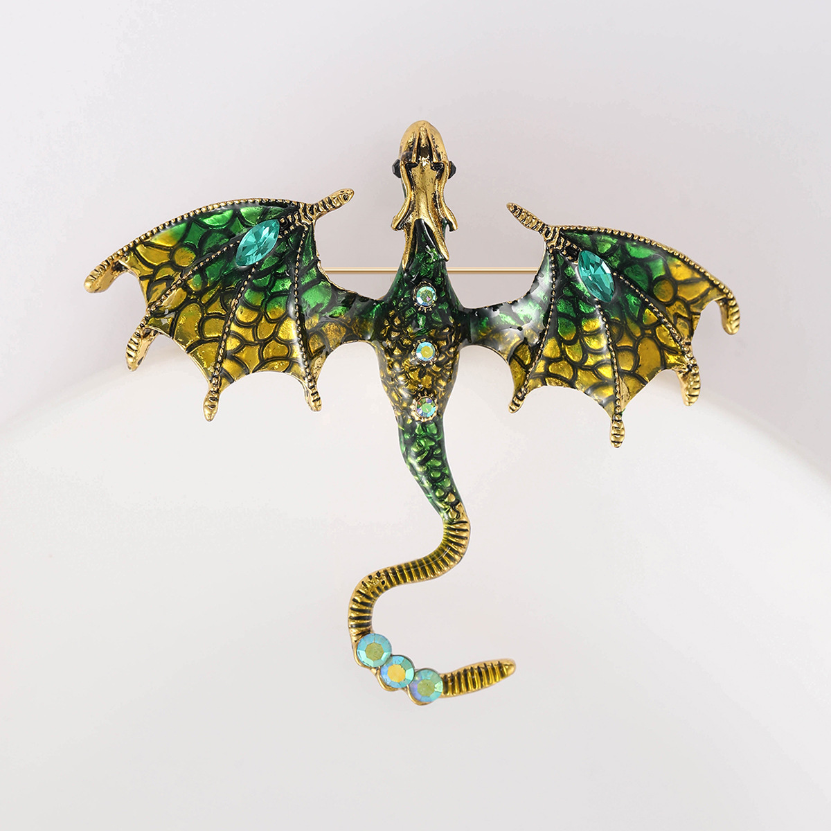 21g Weight Artificial Rhinestones Inlay Material Brooches Classification Banquet, Party, Street Occasion Alloy Material Animal Pattern Women's Gender Enamel Design Casual Style Casual Pin Animal Alloy Enamel Artificial Rhinestones Women's Brooches 15