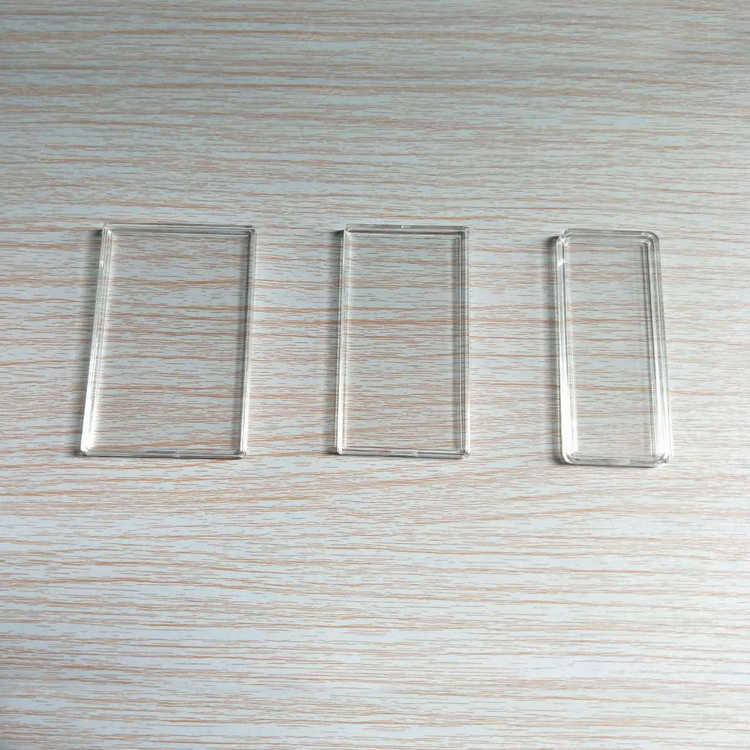 亚克力长方形金银条盒子20x40/20x50/20x60 透明 塑料 保护盒