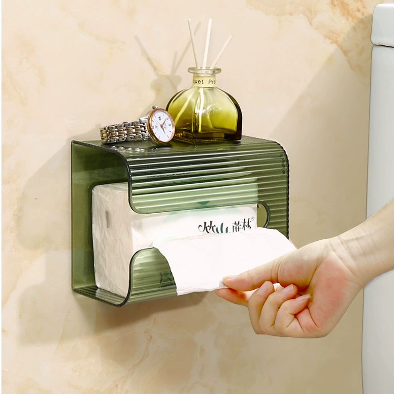 Коробка для салфеток из ПЭТ-света, роскошная безударная высококлассная Горизонтальная и вертикальная коробка двойного назначения для гостиной, ванной комнаты, многоцелевая коробка для тканевых масок