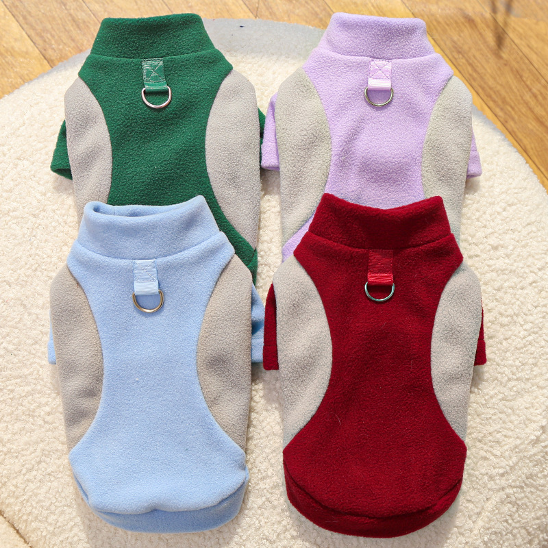 秋冬跨境新品狗狗服饰猫咪衬衫宠物打底衫猫衣服狗用品加绒运动|undefined