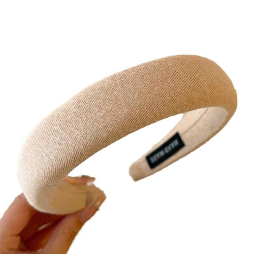 Sponge high skull headband women's face wash headband retro French wide-brimmed hair accessories hair bundles pressed hairpin headwear wholesale