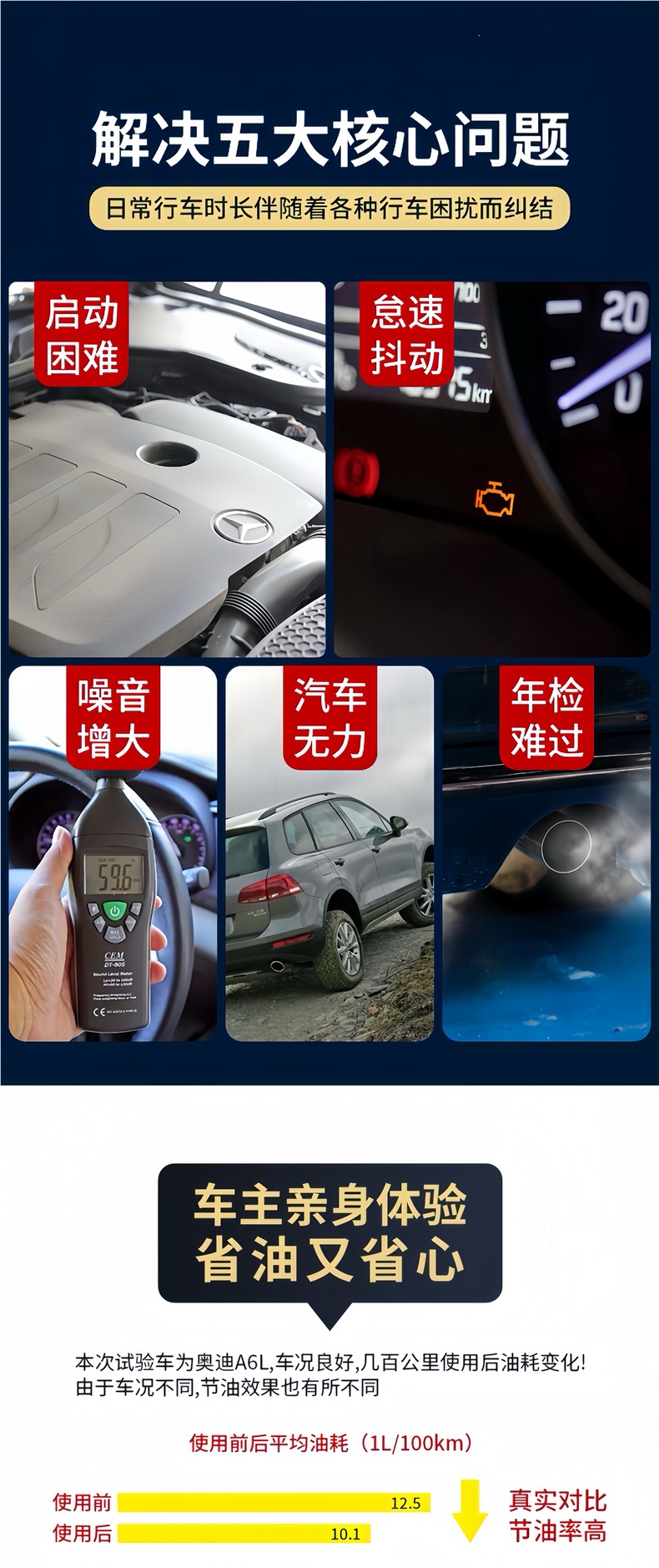 Sinopec Hailong Fuel Additive for Cars - Carbon Deposit Remover, Gasoline Additive, Three-Way Catalytic Cleaner, Fuel Saver, Power Booster