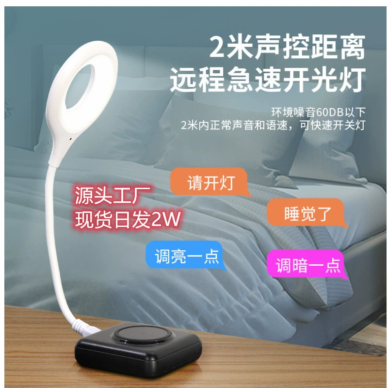 Пятно Douyin тот же голос Светлая Свет USB Голос Ночник интеллектуальный ночник ночник LED ночник подарок