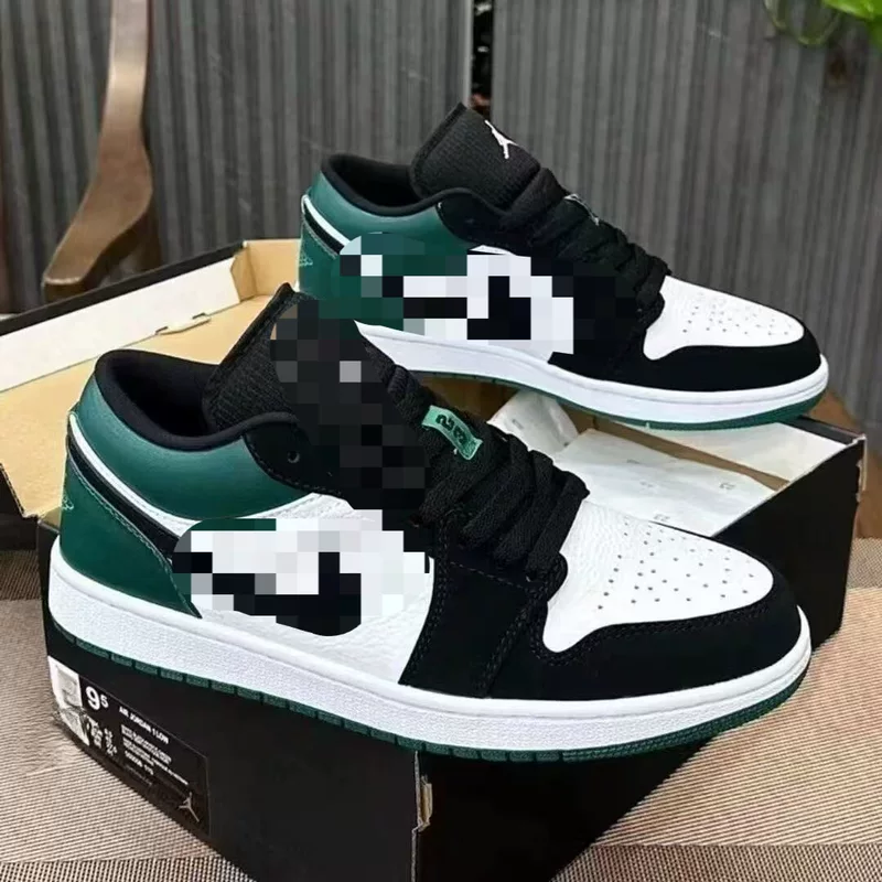 Кроссовки Air Jordan 1, летние низкие спортивные универсальные кеды для пальцев, для любимых, для мужчин и женщин