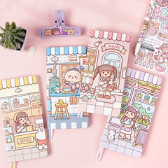 Small mochi weeks handbook grid page weekly plan handbook grid mini record book schedule book