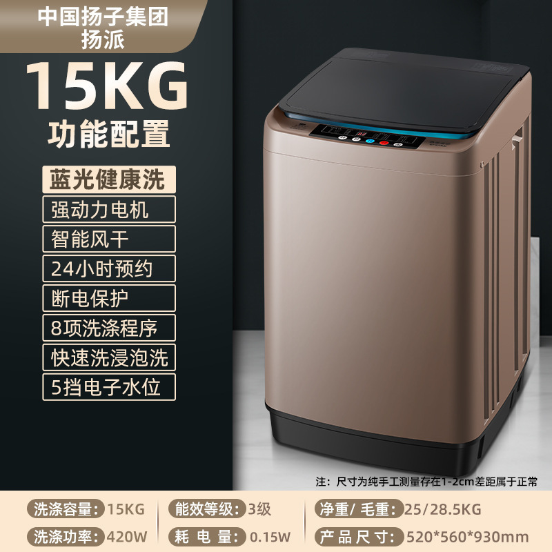 自動洗濯機 家庭用寮 賃貸住宅 ポーラーホイール 小型洗濯乾燥一体型 熱乾燥 静音|undefined