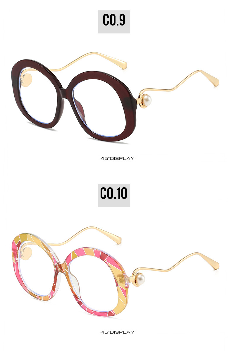 60g Weight Full Frame Glasses Structure Sunglasses Classification Ac, UV400 Protection Lens Material Round Frame Glasses Style Outdoor, Travel Occasion Color Block Pattern All Seasons Season Women's Gender Vacation, Simple Style Style Vacation Simple Style Color Block Ac UV400 Protection Round Frame Full Frame Women's Sunglasses 16
