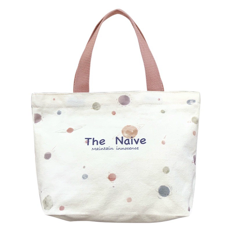 Холщовая сумка женская мультяшная холщовая ручная сумка маленькая сумка-ранец модная Корейская Милая Повседневная сумка поколение волос