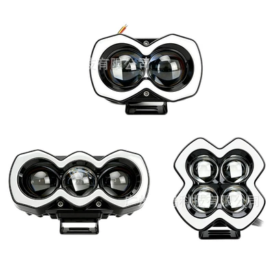 Modified Headlight Yellow and White — Motorcycle headlights, headlights