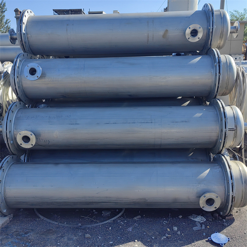 80立方列管式冷凝器 二手不锈钢换热设备 常压冷却设备