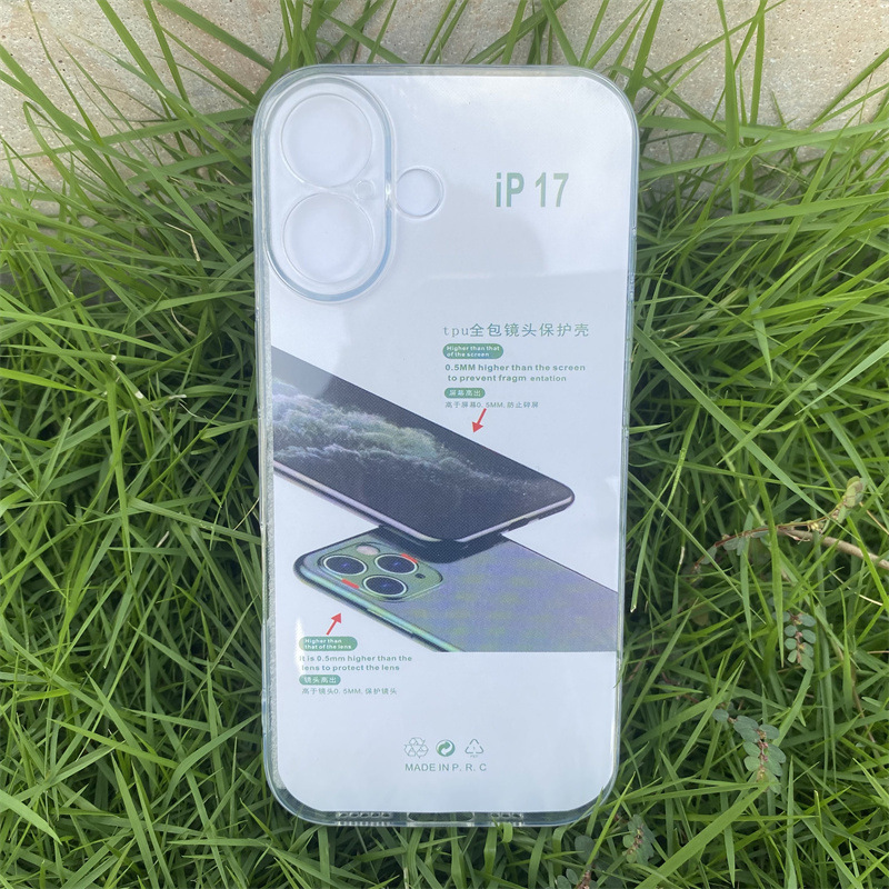 IP Apple 16/16PLUS/17 PRO MAX/16Eに適した四隅落下防止スペースシェルストレートエッジキング携帯電話ケース