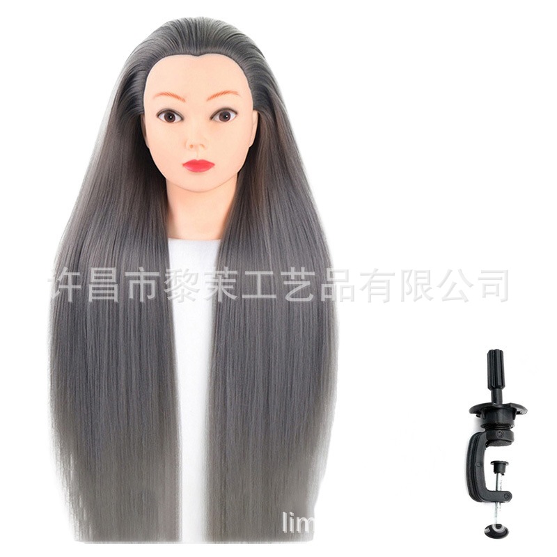 Xuchang Take Factory Comercio exterior Venta caliente Modelo Cabeza Cabeza Cabeza Cabeza de entrenamiento Cabeza trenzada Cabeza trenzada Cabeza de entrenamiento Cabeza trenzada de 26 pulgadas