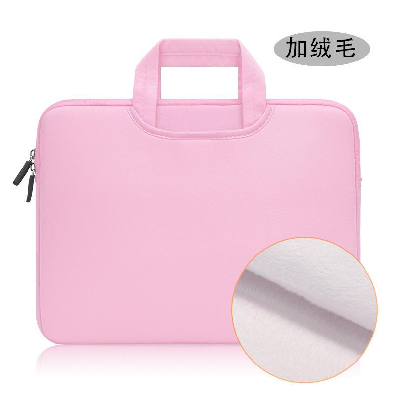 Bolso para computadora simple y delgado, a prueba de golpes y a prueba de caídas, forro para bolsa, forro para bolsa y funda protectora para tableta de terciopelo