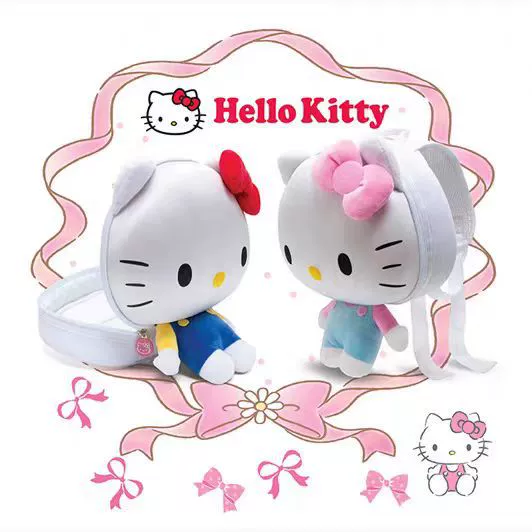 Hello Kitty, настоящее милое одеяло, модный детский рюкзак