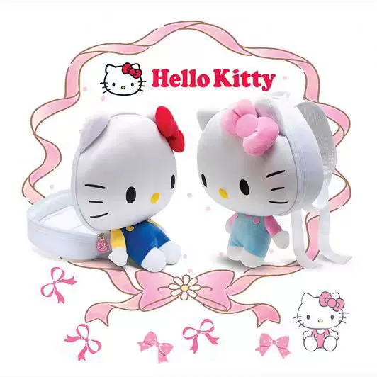 Hello Kitty, настоящее милое одеяло, модный детский рюкзак
