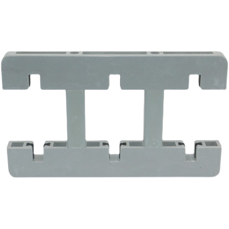 绝缘母线夹母线框白色间距80-100三相单排高压陶瓷电瓷瓷瓶绝缘子