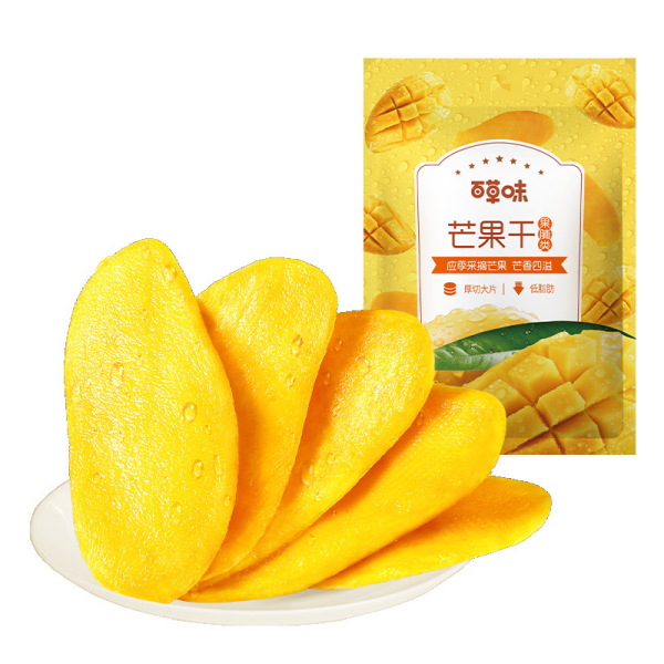 Baicao -flavored dried mango 60g casual net red snack fruit dried…