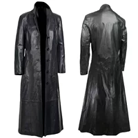 2024 новый wish Amazon AliExpress плюс размер кожаная куртка мотоциклист мужская ветровка PUpu кожаная куртка