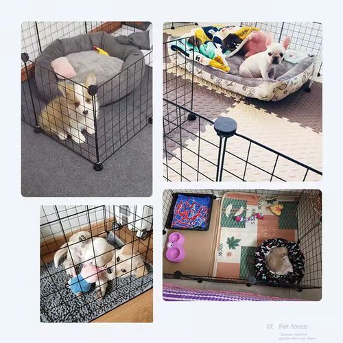 Dog fence indoor fence small and medium-sized dog Teddy home isolation gate pet guardrail cat cage rabbit cage