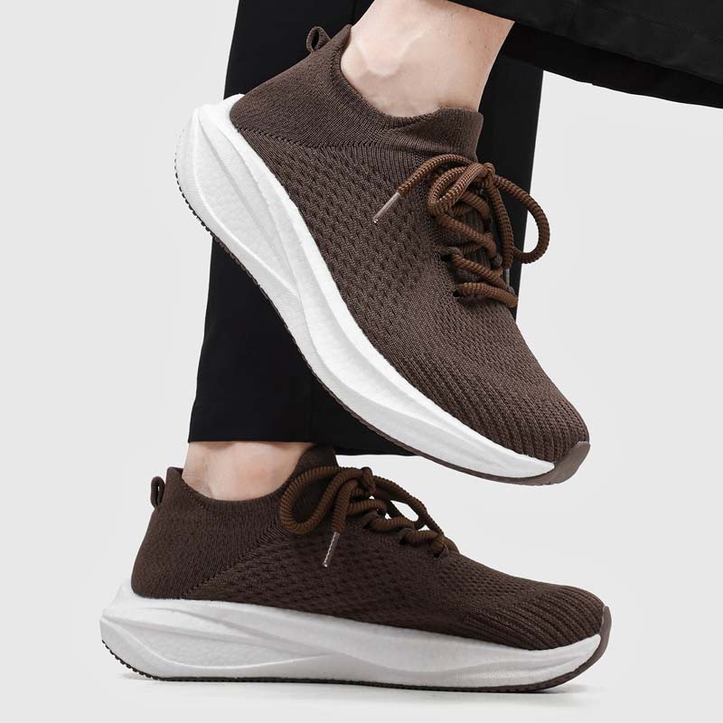 Zapatillas de Running de Malla Transpirable para Pareja de Malla Textil y Caucho, Transpirable, para Verano y Deportes