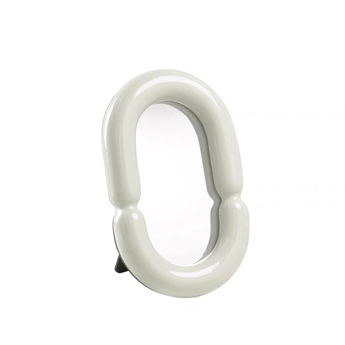 Creative life modern light luxury bedroom dresser ceramic internet celebrity makeup mirror home desktop desktop decorative mirror