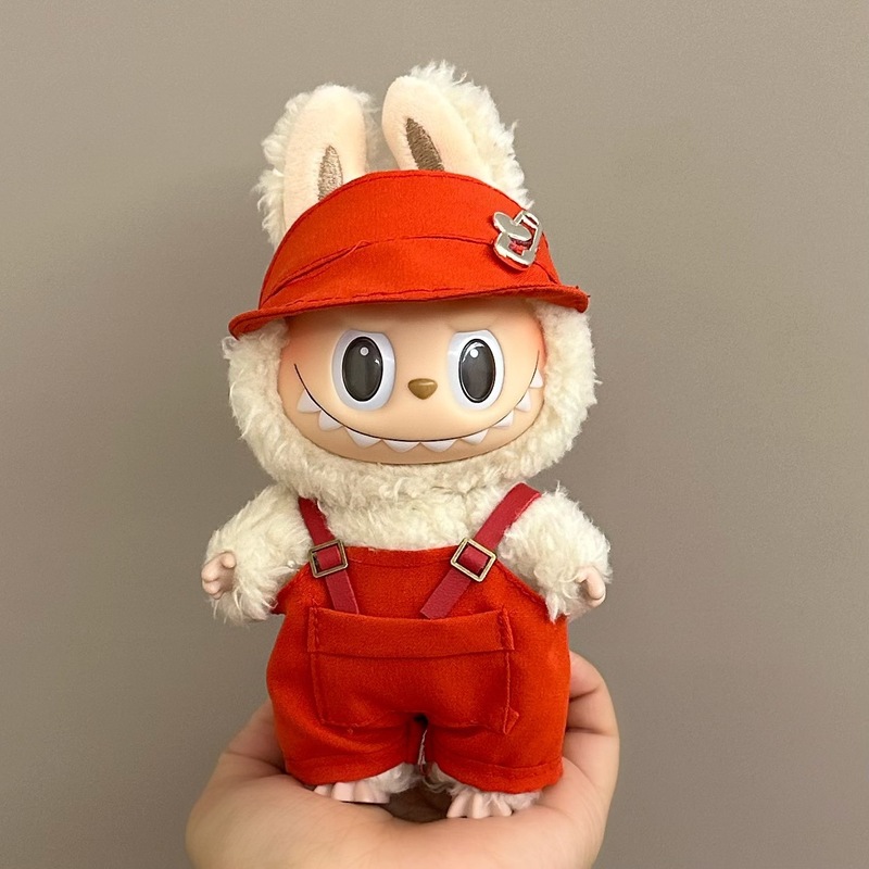 ソースメーカー卸売ラブブ人形服 17 センチメートルラブブブラインドボックスペンダント第一世代と第二世代のビニールぬいぐるみ|undefined