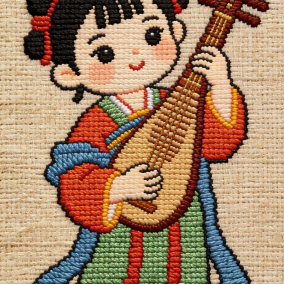 外贸十字绣十字针织绣专业厂家供货杯套杯垫diy一条龙服务