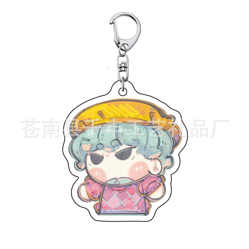 Kpop 韓流ハンティングウィッチグループ周辺キーホルダールミミラゾーイファンダブルサイドサンドイッチアクリルペンダント|undefined