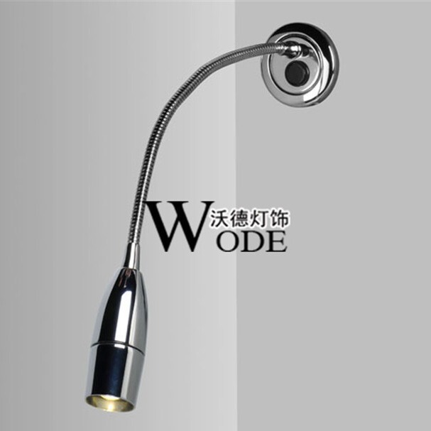 [Xilaideng] Supply Hotel Room Metal Bedside Wall Lamp Hose Led Bedroom 7001-1W Wall-Mounted