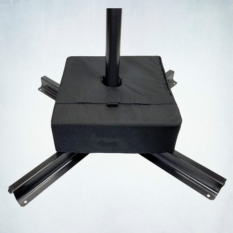 亚马逊配重沙袋18英寸方形配重底座承重沙包太阳伞固定沙包底座