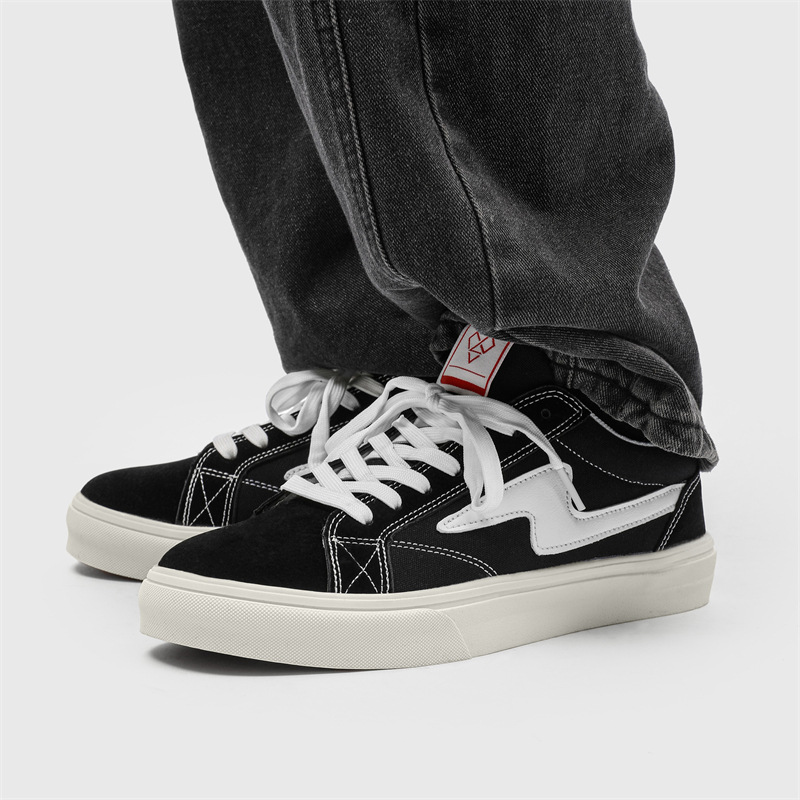 Zapatos de pan para hombres zapatos casuales zapatos de skate al aire libre 2026 cordones zapatos de moda zapatos deportivos pareja zapatos de moda retro