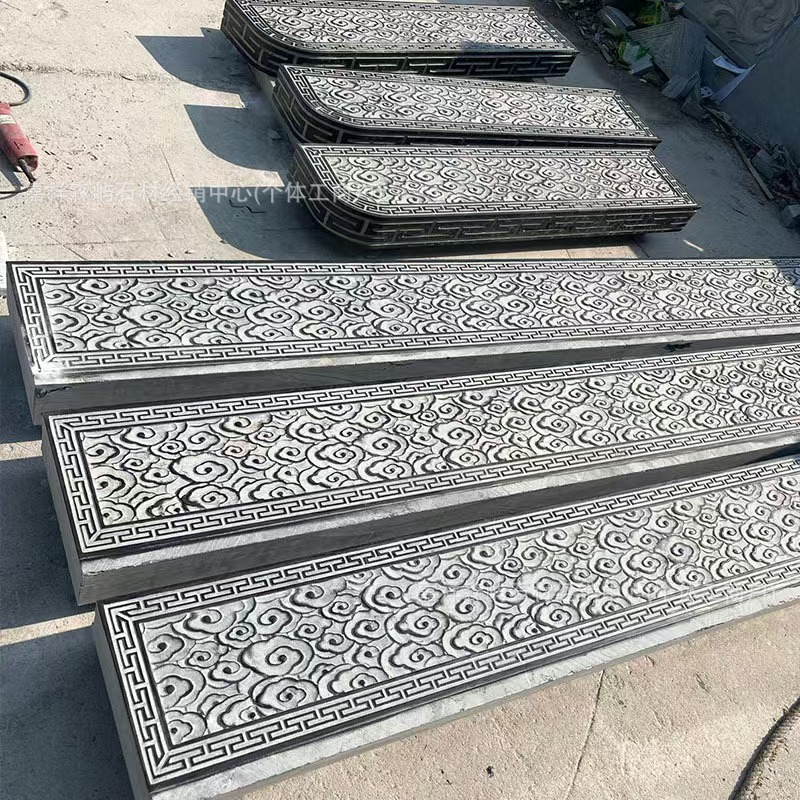 Đá xanh cổ đá lát sân vườn kiểu Trung Quốc đá lát sân vườn mây tốt lành