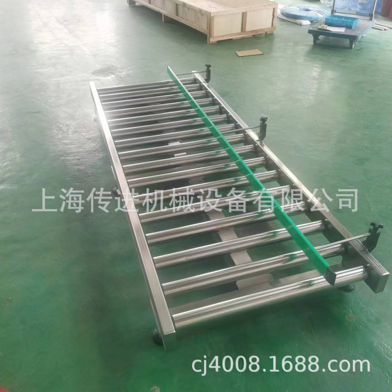 供应不锈钢滚筒输送机 码垛机配套滚筒送料输送机 动力滚筒传送带