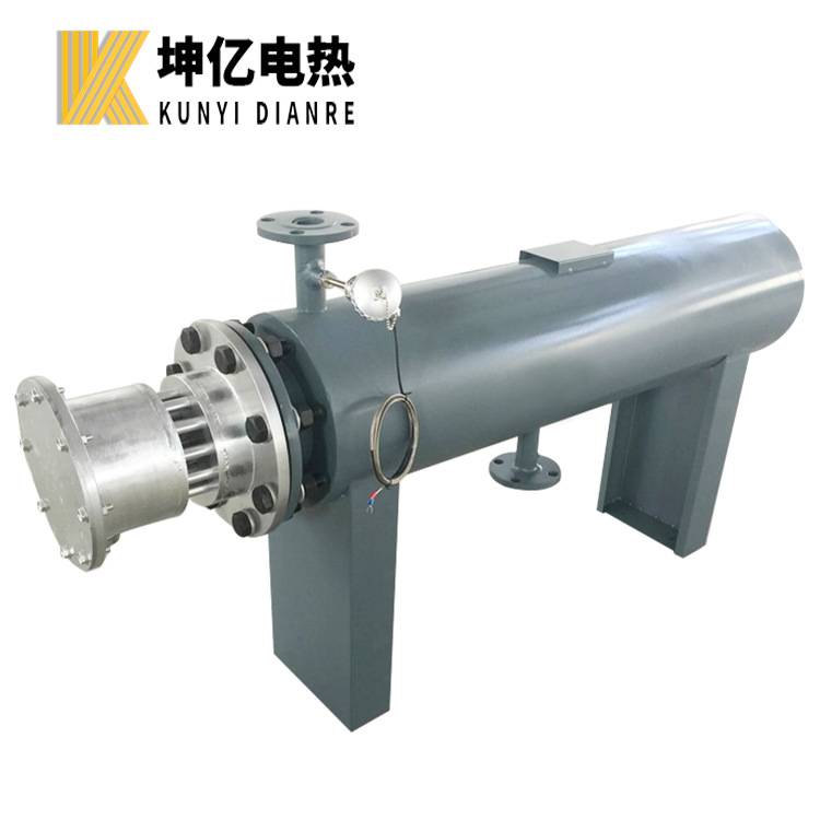 坤亿电热 管道式空气加热器 熔喷布加热芯  熔喷空气加热罐