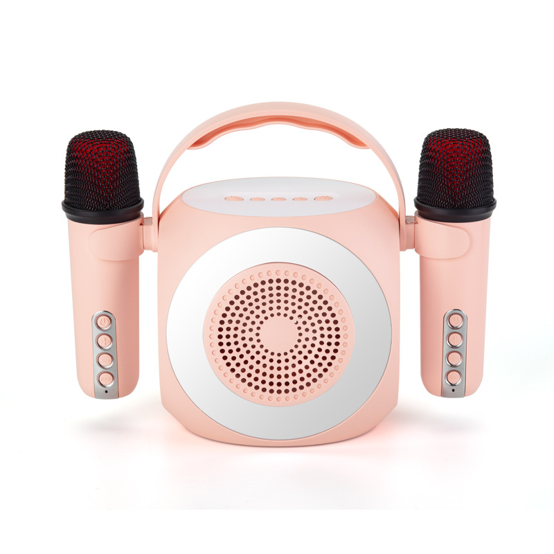 A7 Bluetooth audio micrófono integrado micrófono niños al aire libre hogar KTV inalámbrico Universal canto altavoz portátil